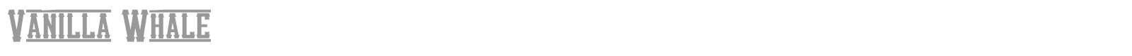Vanilla Whale font preview